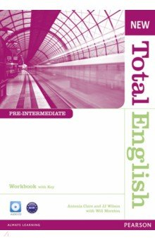 Книга New Total English. Pre-Intermediate. Workbook with key + CD на ReadRate.com книга New Total English. Pre-Intermediate. Workbook with key + CD
